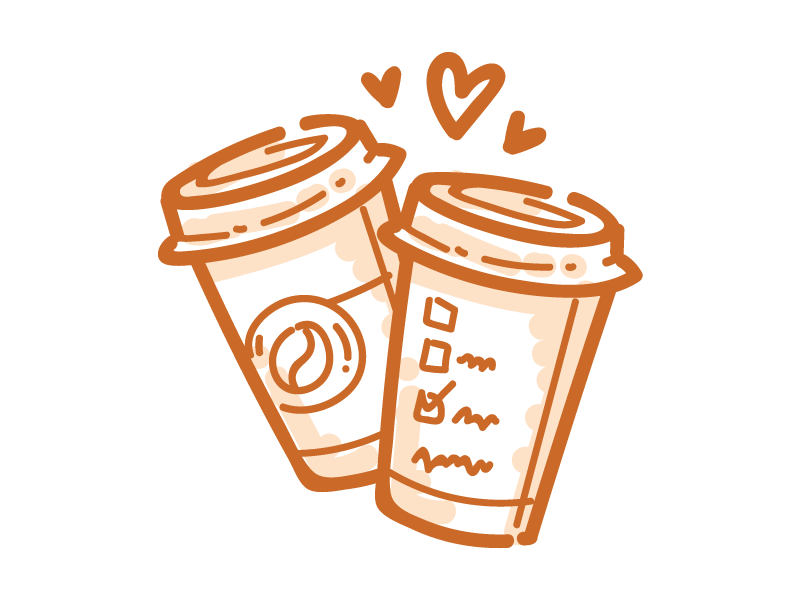 Логотип Кофе с собой